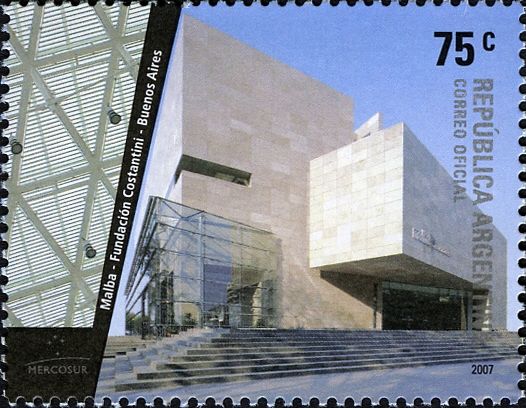 Facade of the Buenos Aires Latin American Art Museum