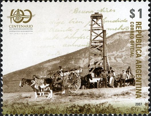 100 Anniv. Discovery of Oil and Gas in Argentine