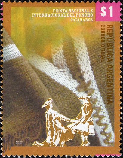 National and International Festival of Poncho. Catamarca