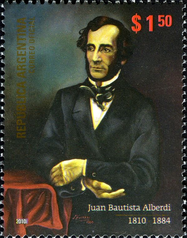 200th Birth Anniversary of Juan Bautista Alberdi (1810-1884)