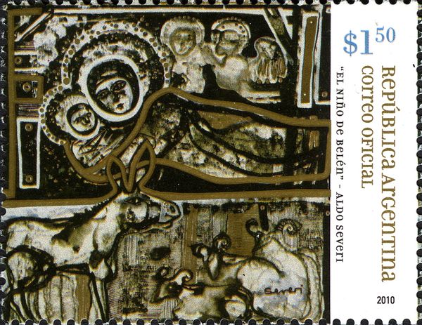 "The child of Bethlehem" by Aldo Severy