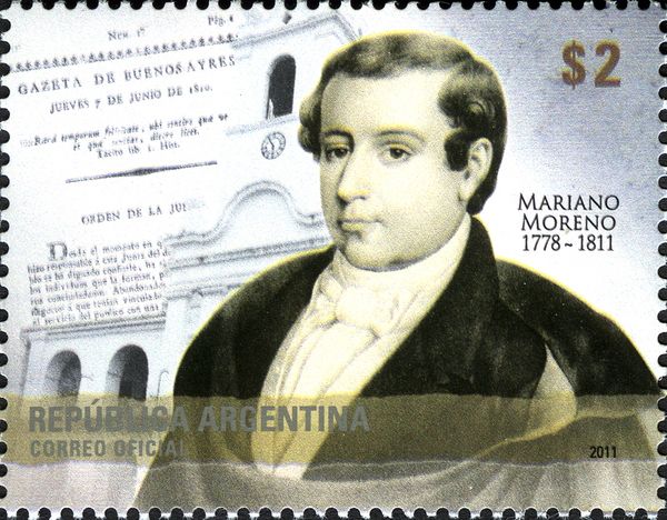 2nd death centenary of Mariano Moreno