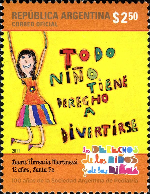 Children's Rights. Painting by Sofia Panagopulo (9 years)