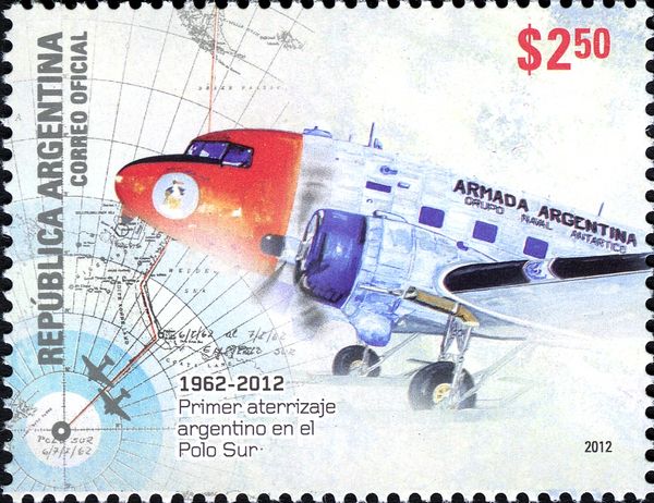 The First Argentine Landing at the South Pole