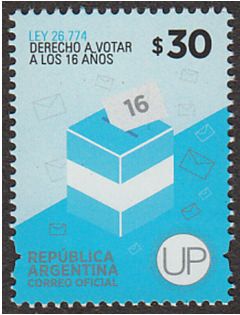 UP - Law 26.774, Voting Rights from 16 Years