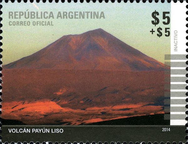 Pro Argentine Philately - Volcano Payun Liso