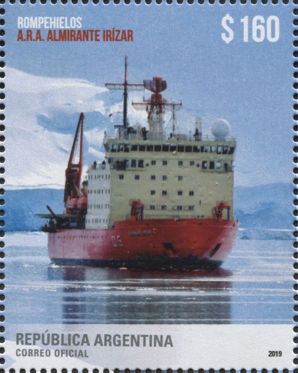 Launching of Icebreaker "Admiral Irizar"