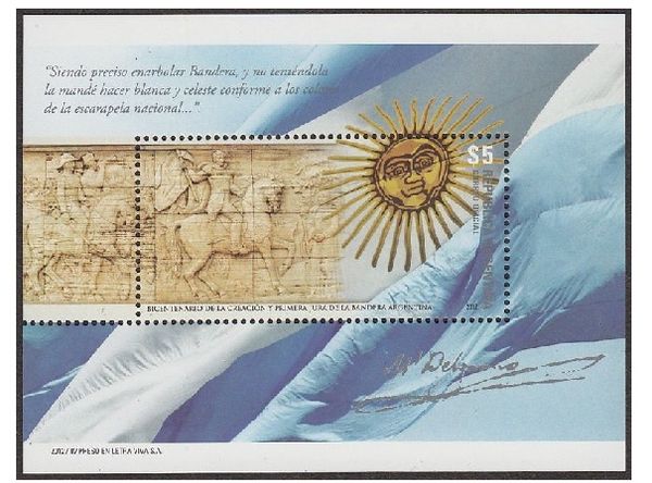 Creation & 1st Pledge of Allegiance to the Argentine Flag
