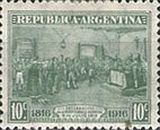 Centenary of Declaration of Independence, ovpt. "M.I."