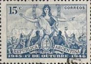 1st anniversary of Revolution of October 17th, 1945