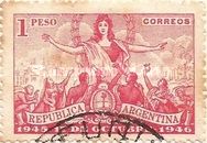 1st anniversary of Revolution of October 17th, 1945