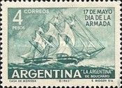 Frigate "La Argentina" near Cape of Good Hope