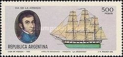 Navy Day - Fragata "La Argentina" & Captain H. Bouchard