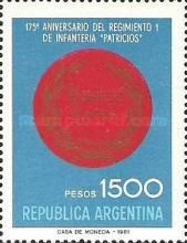 Emblem of Infantry regiment "Patricios"