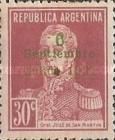 José Francisco de San Martin (1778-1850), ovpt. "M.H."