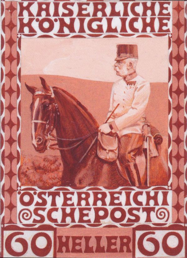 Emperor Franz Joseph on horse