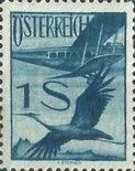 Biplane De Havilland DH 34, Common Crane (Grus grus)