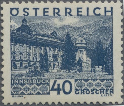 Old Hofburg, Innsbruck Tyrol - large format