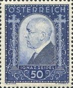 Seipel, Dr. Ignaz (1876-1932) federal chancellor