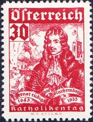 Count E.R. von Starhemberg, by Nicolas Vischer