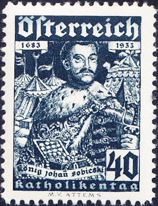 Johann Sobieski, Polish king, by Nicolas Vischer