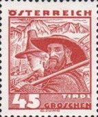 Farmer and his wife from Kaisertal, Tyrol
