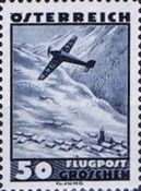 Aircraft over Stuben am Arlberg