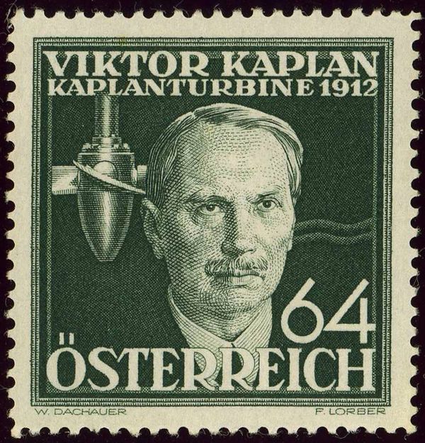 Viktor Kaplan (1876-1934) Kaplan turbine
