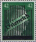 Overprint German stamp Hitler