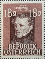 Franz Grillparzer, 75th anniversary of his death
