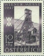 Mine shaft of a brown coal mine