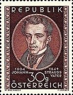 Johann Strauss Sr (1804-1849) composer, by Josef Kriehuber