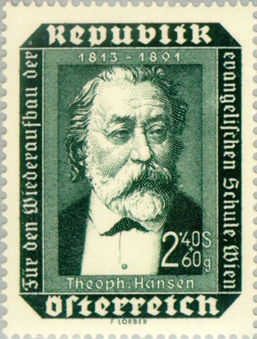 Theophil von Hansen (1813-91) architect