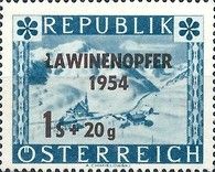 For Avalanche Victims 1954