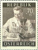 Physician with Microscope