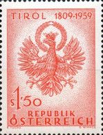 Commemorates the 150th anniversary of the Tyrolean Liberty