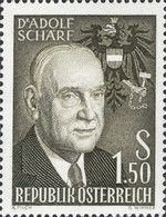Dr. Adolf Schärf (1890-1965) federal president