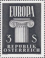 Part of an Ionian pillar with the word "EUROPA"