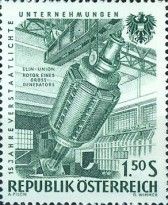 Rotor of a huge generator of the Elin Union