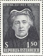 Bertha von Suttner (1843-1914) writer, Peace Nobel Prize