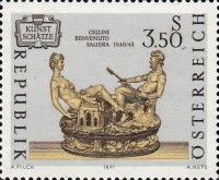 "Saliera" (c. 1541) by Benvenuto Cellini