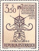 Jubilee Congress of the Austrian Notaryship, Vienna 1971