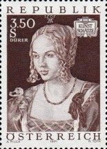 "Venice Girl" by Albrecht Dürer (1471-1528)