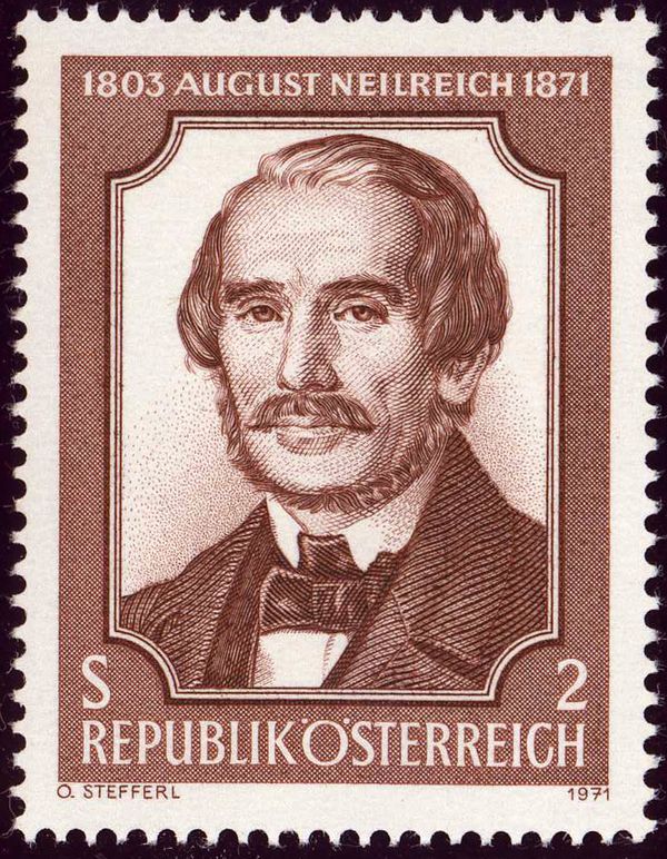 Memorial Centenary of Dr. August Neilrich (1803-71), botanis