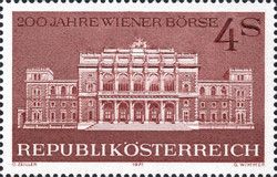 200th anniversary of Vienna Stock Exchange