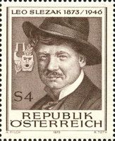 Leo Slezak (1873–1946) opera singer & movie actor