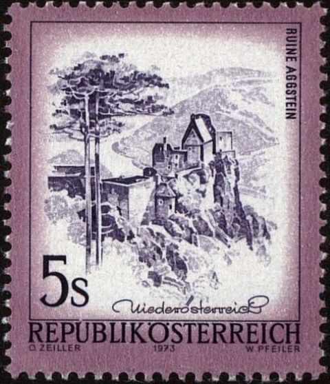 Ruins of Aggstein Castle, Wachau, Lower Austria