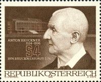 Anton Bruckner (1824-96) composer & Bruckner House