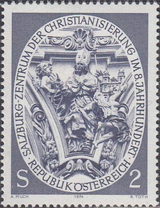 Salzburg, Center of Christianisation in the 8th century