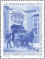 Yard of the post & telegraph office 1010 Vienna (1905)
